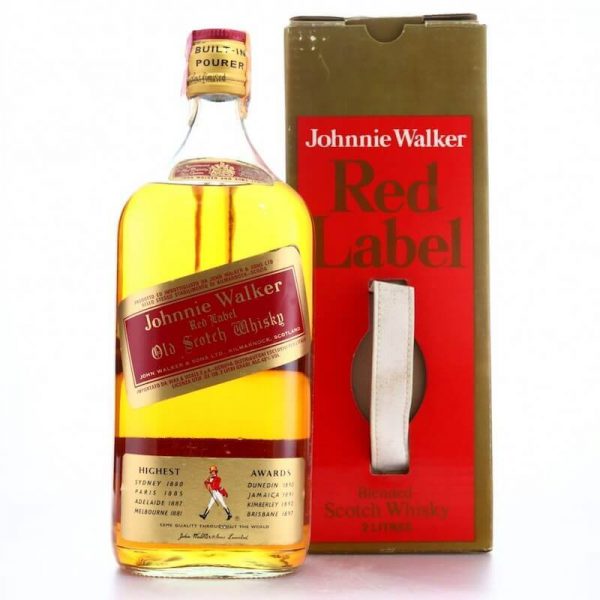 Johnnie Walker Red Label 2 Litros 1970s - Imagem 3