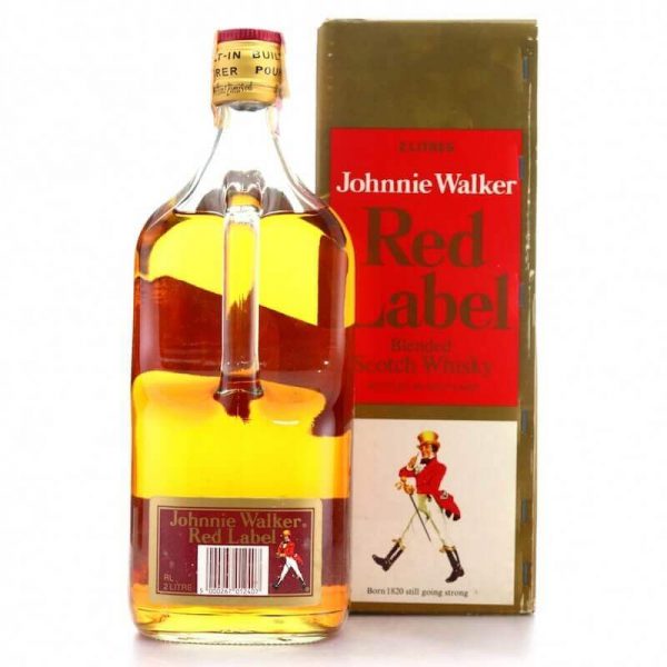 Johnnie Walker Red Label 2 Litros 1970s - Imagem 4
