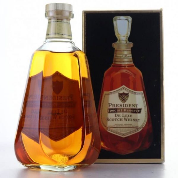 President Special Reserve De Luxe Scotch Whisky 1980s - Imagem 4