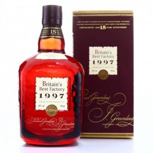 Greenlees 15 Anos Britain's Best Factory 1997 75cl / Grand Old Parr - Imagem 1