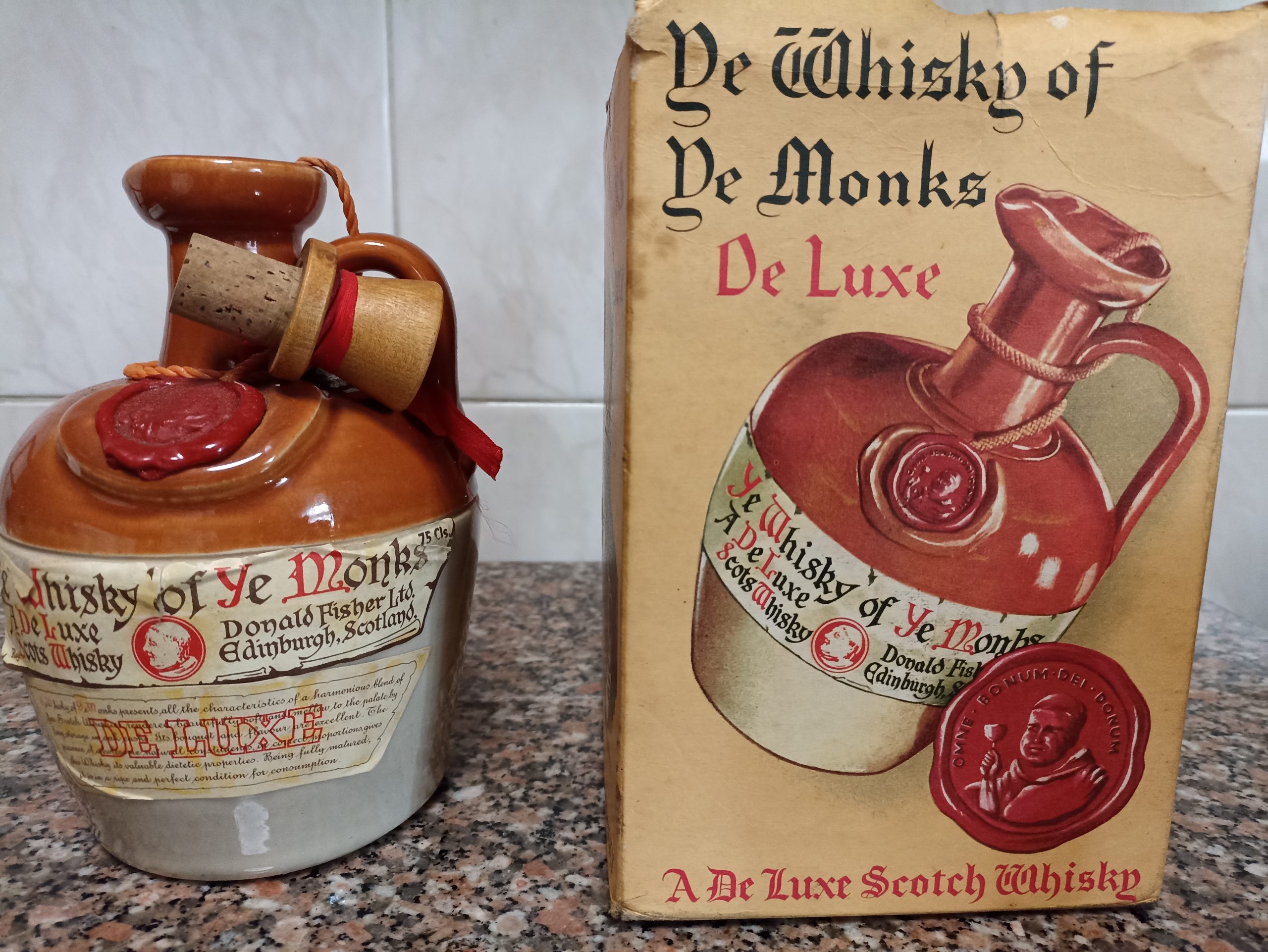 Whisky Ye Monks Deluxe - Garrafas de Whisky